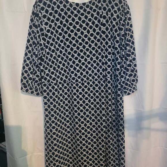 MICHAEL KORS ~ V neck dress Empire elastic waist... 2XL - Picture 2 of 4